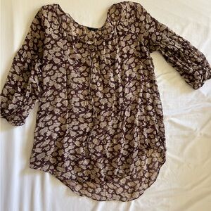 Floral Long Sleeve Blouse